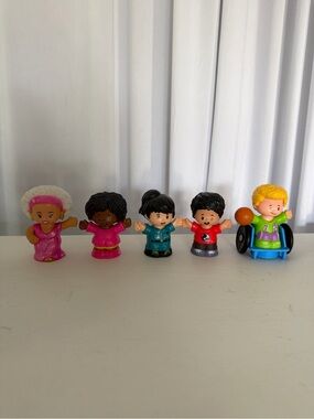 Little people set of different characters 2016-2023
